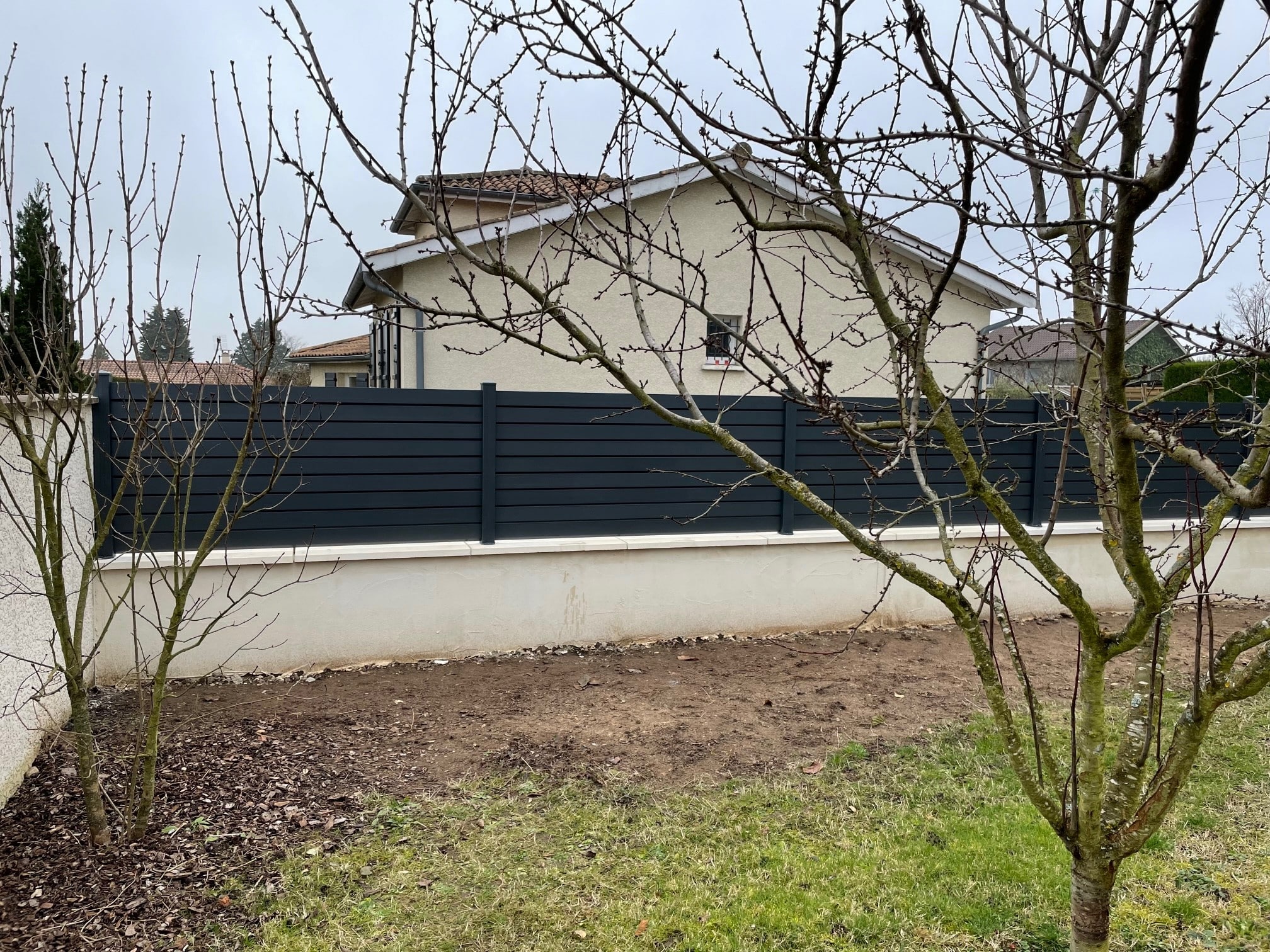 Clôture brise vue