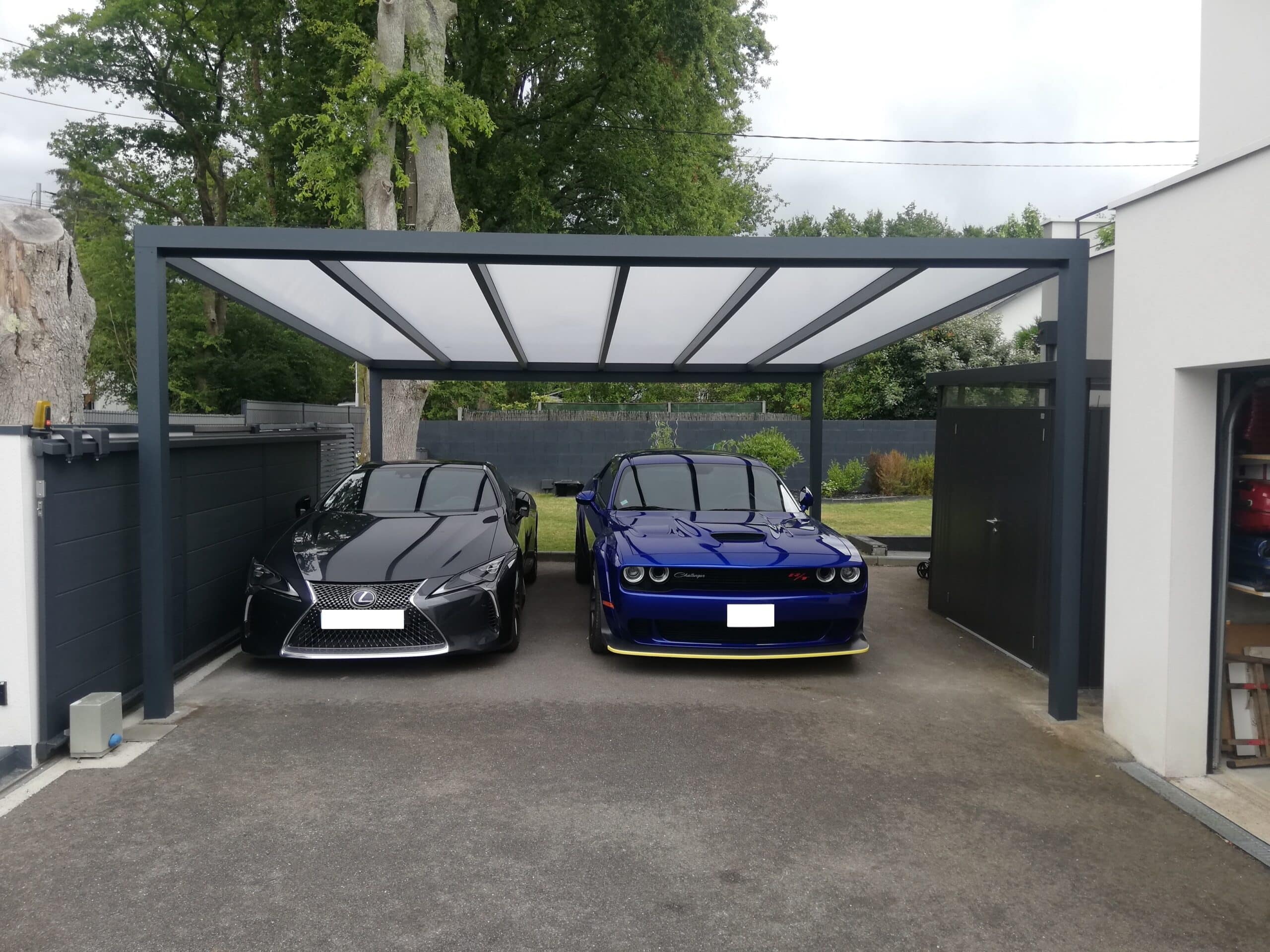 Carport en alu