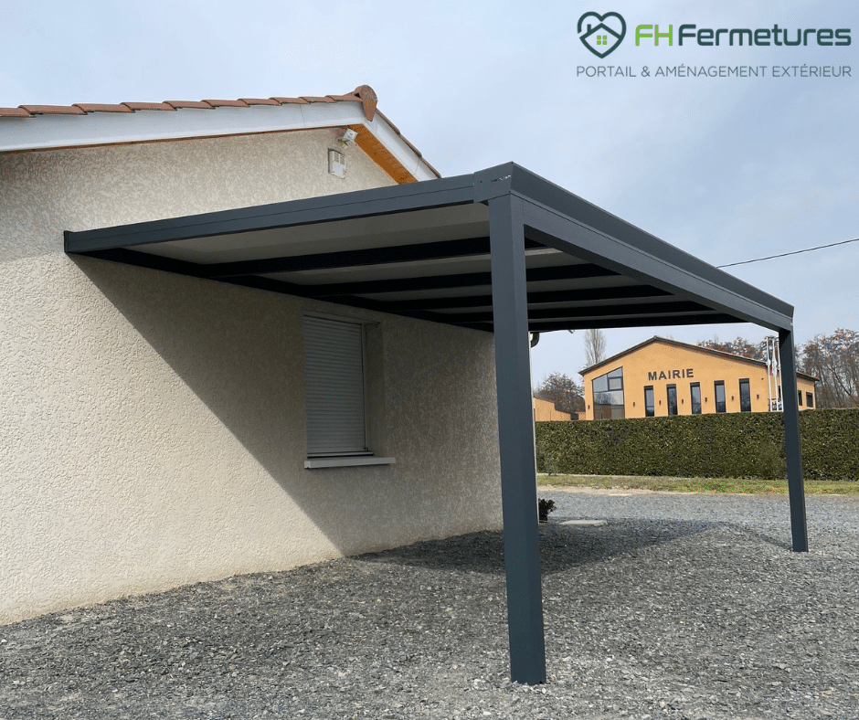 Carport en aluminium Villefranche sur Saône