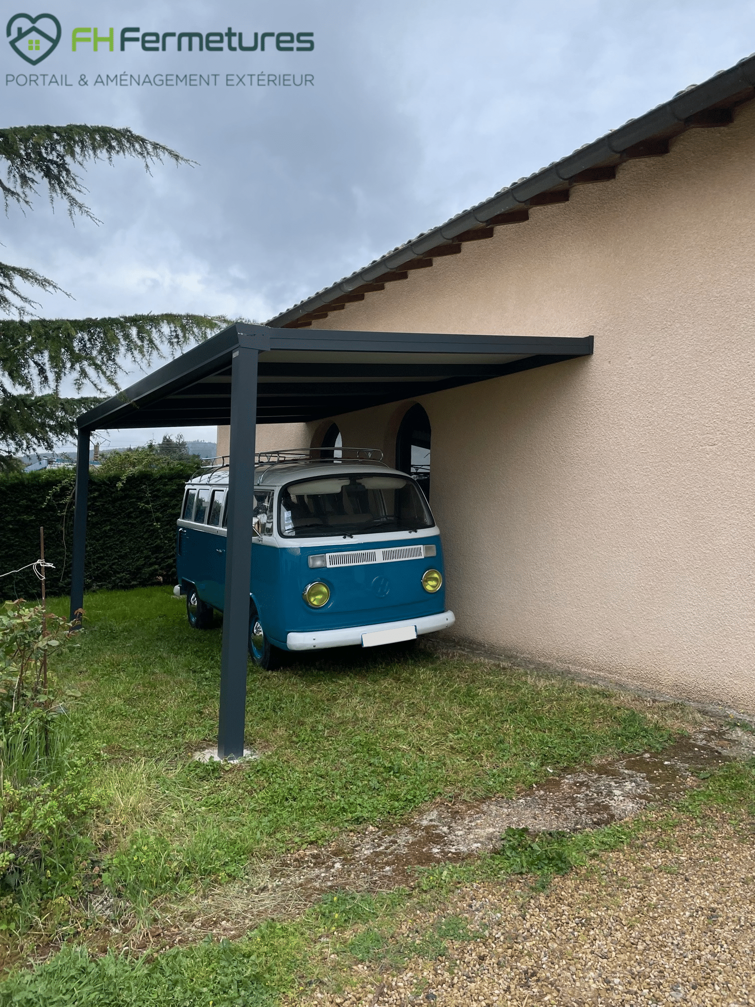 Carport en aluminium