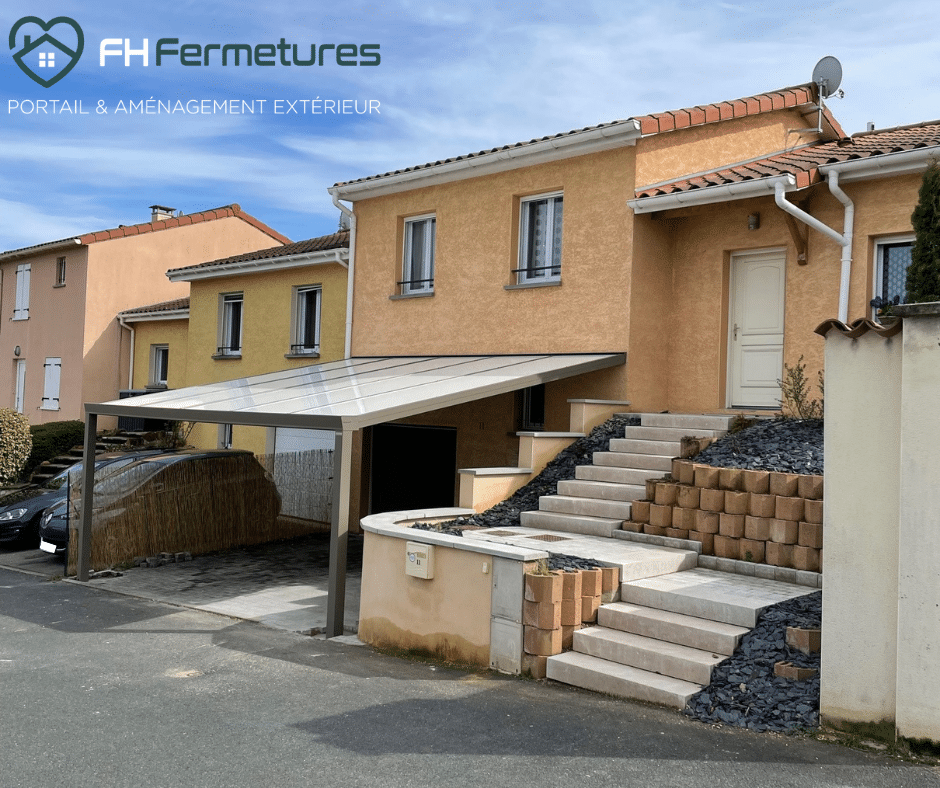 Carport en alu à Villefranche sur Saone