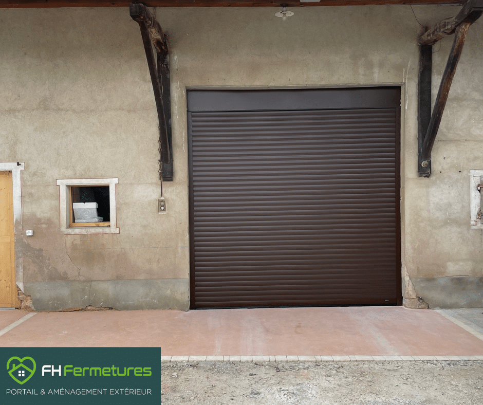 Porte de garage enroulable Illiat (01)