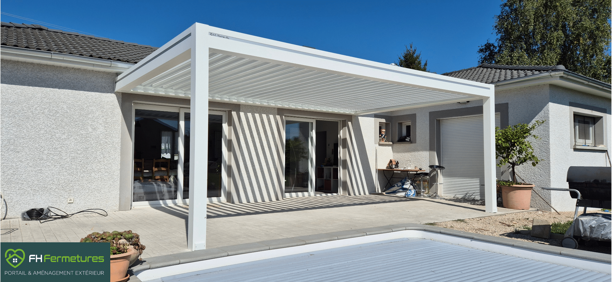 Pergola à St Georges sur Renon