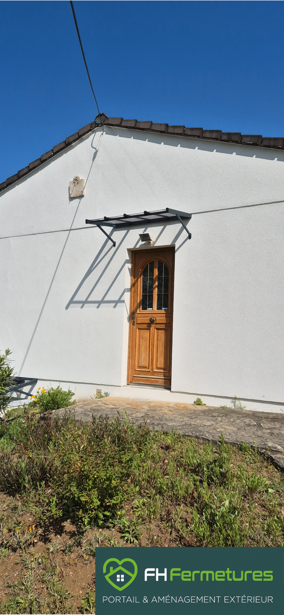 Installation marquise à Reyrieux
