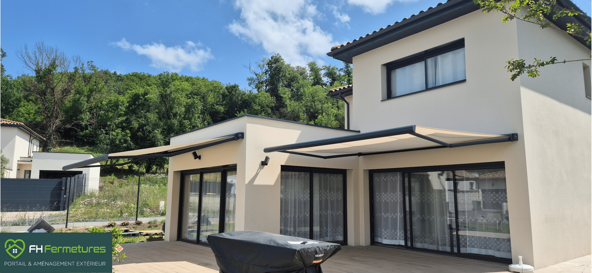 store banne motorisé Lozanne