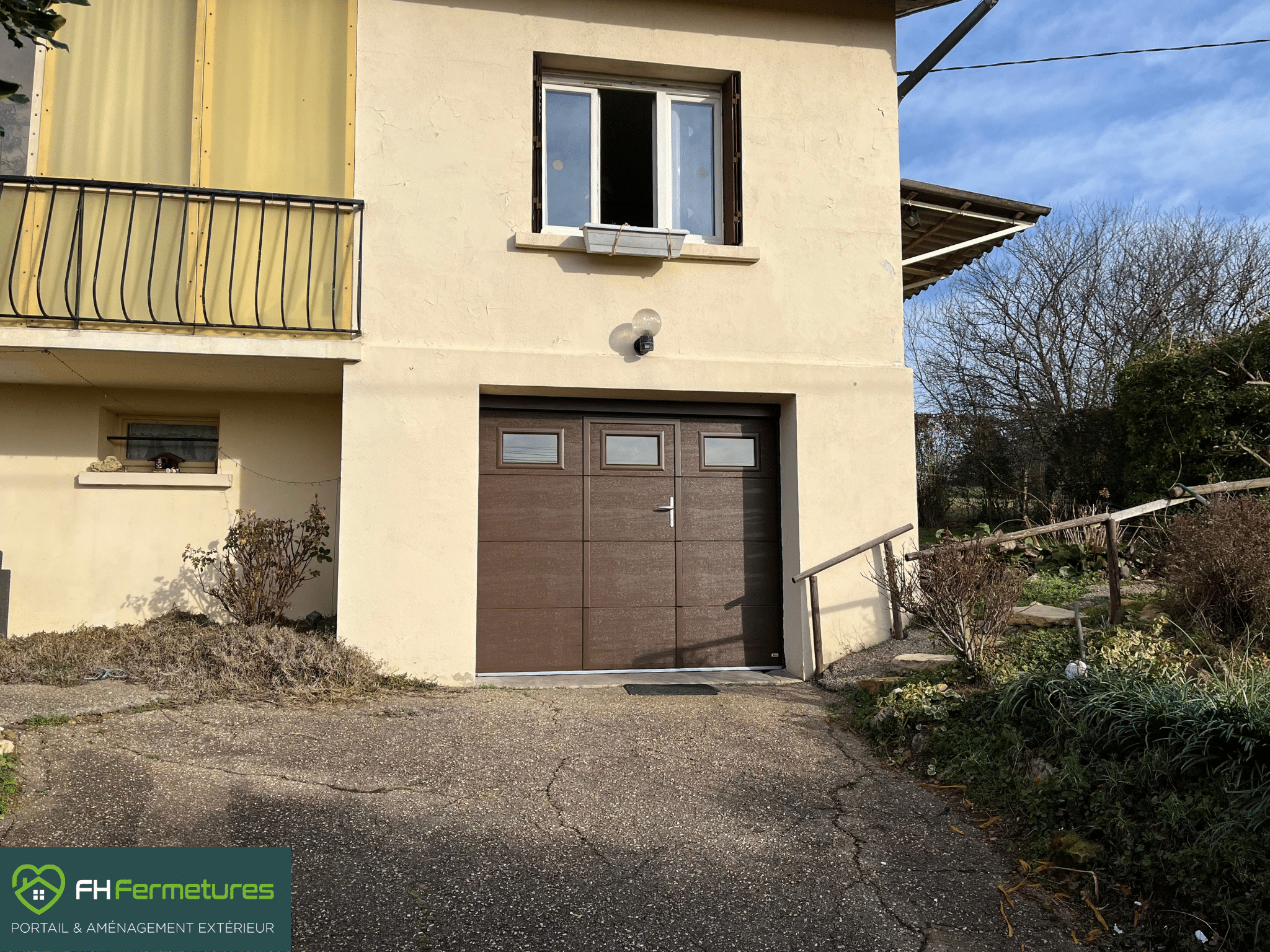 Porte de garage à Gleizé