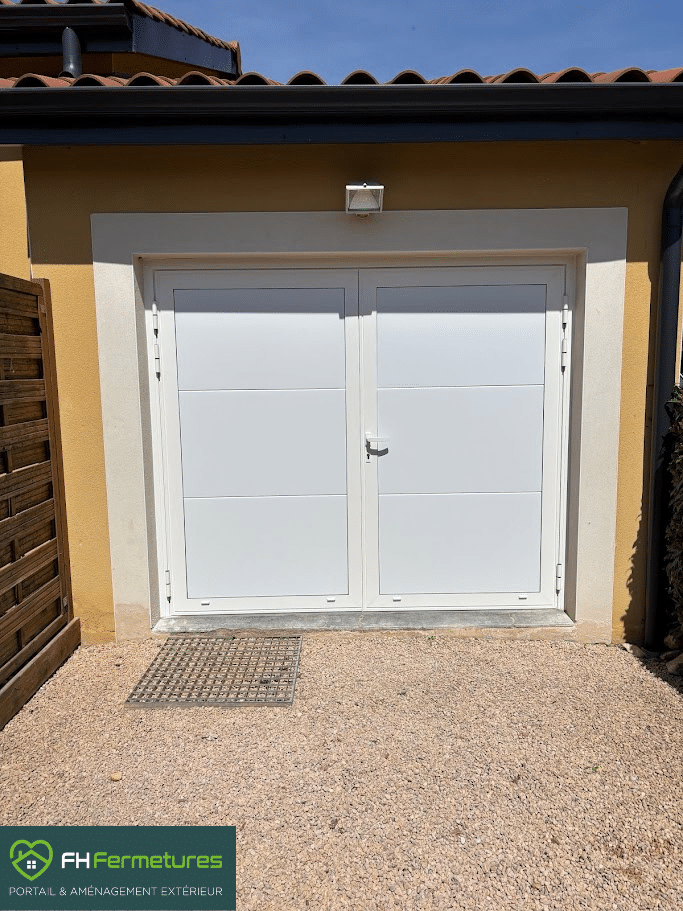 Porte de garage battante Anse