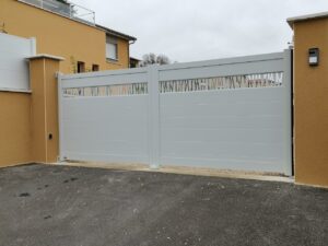 FH Fermetures | portail MACADAM STEEL