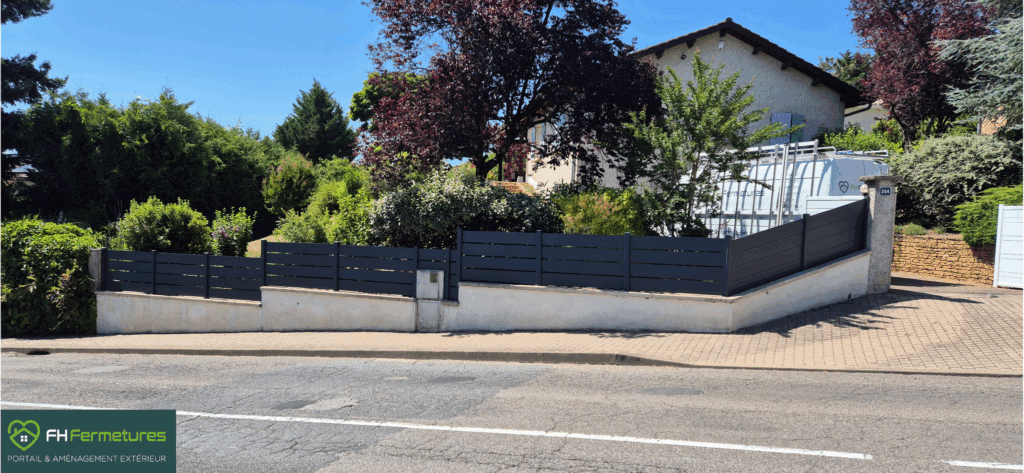 FH Fermetures | Clôture ajourée à Gleizé