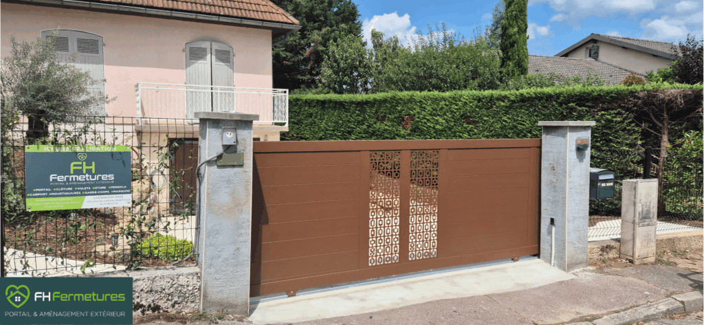 FH Fermetures | Portail coulissant à Dommartin