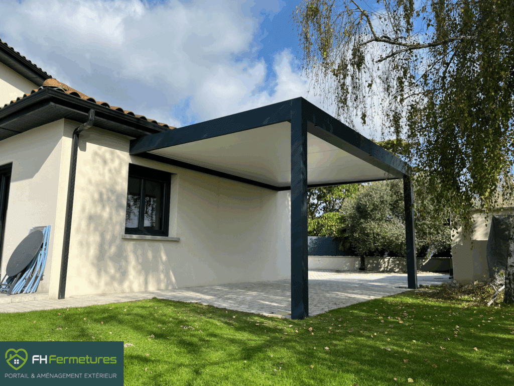 FH Fermetures | Carport en aluminium à Savigneux