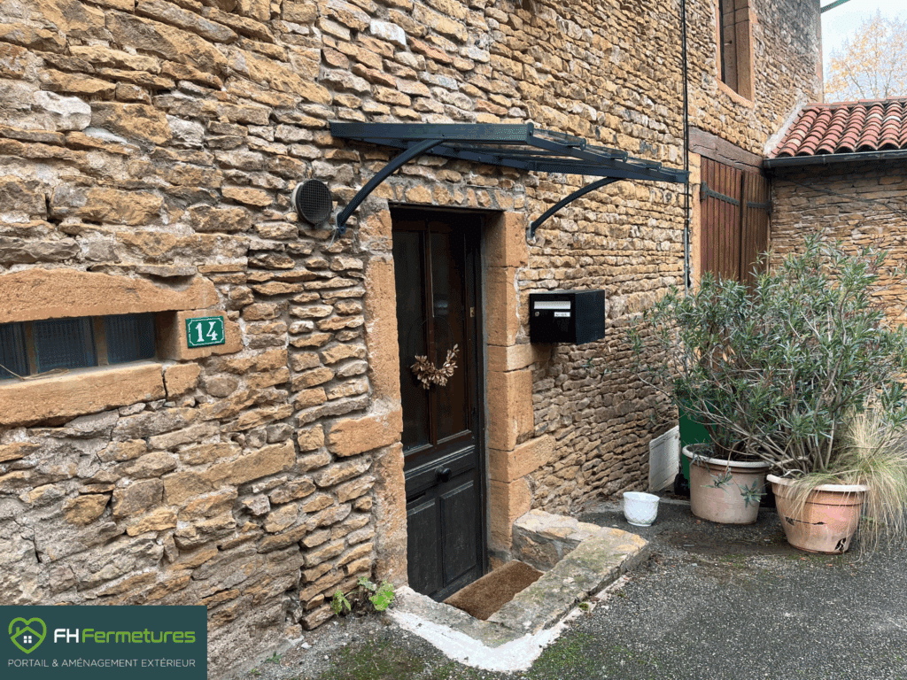 FH Fermetures | Installation d'une marquise à Marcy