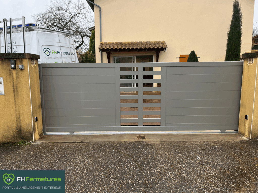 FH Fermetures | Portail ajouré à Laizé