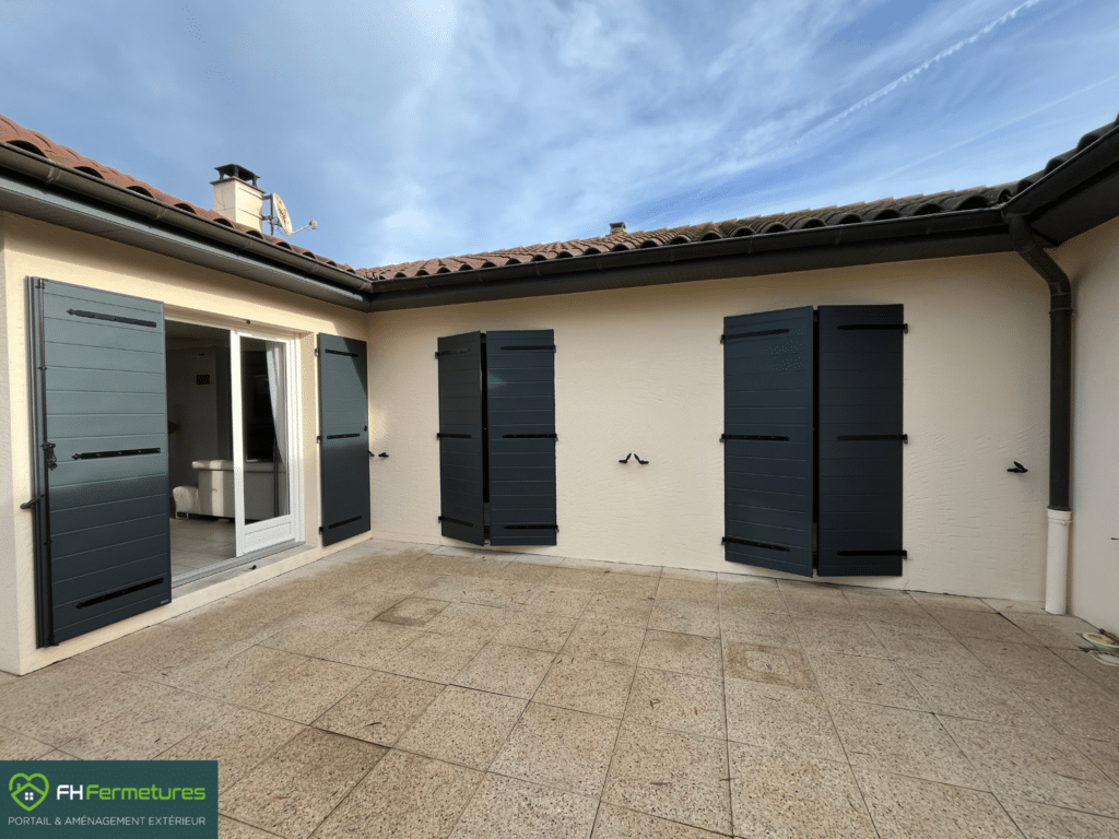 FH Fermetures | Volets battants en alu à Pommiers